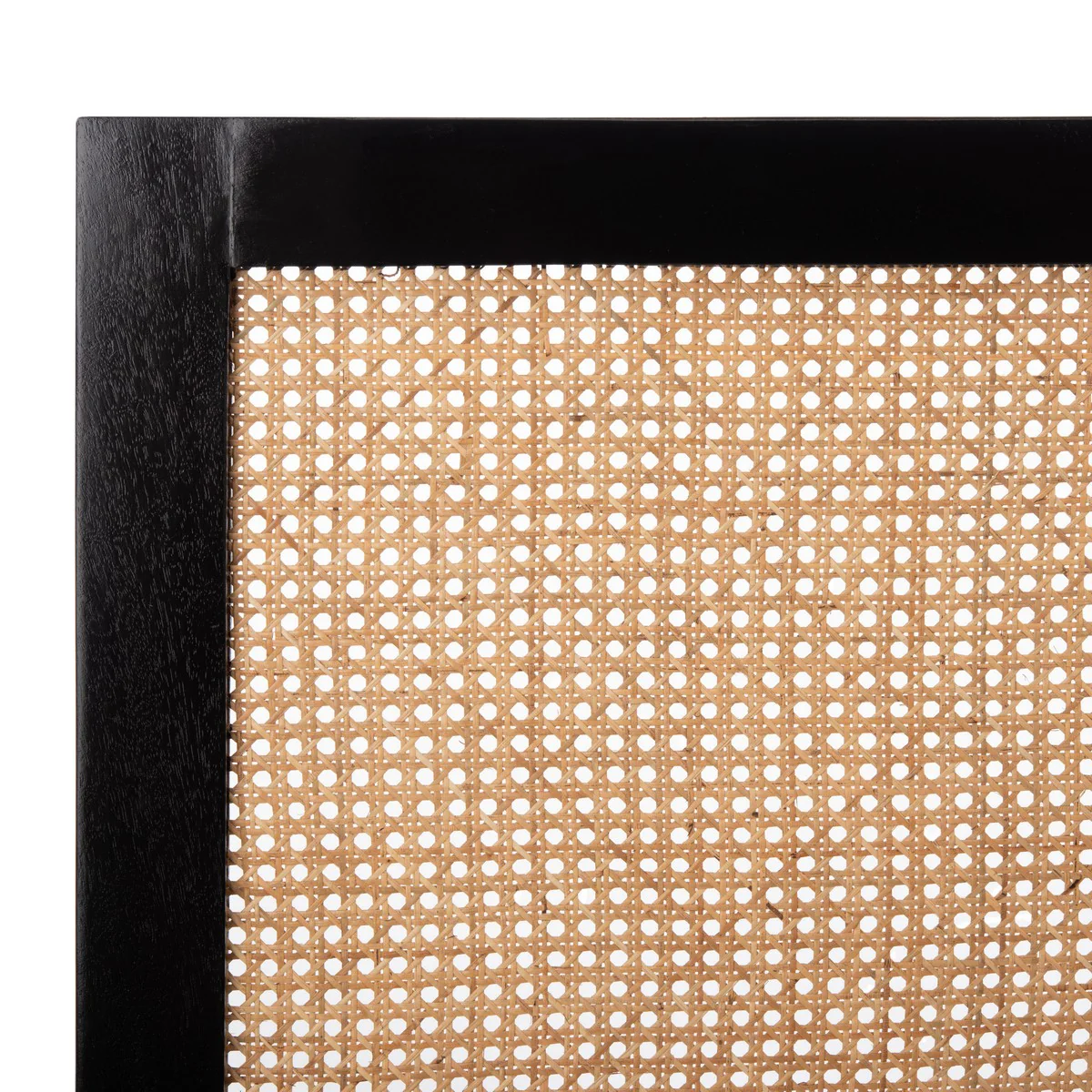 Safavieh Vienna Cane Headboard Twin Size - Black - Image 5