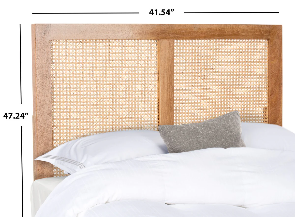 Safavieh Vienna Cane Headboard Twin Size - Natural - Image 5