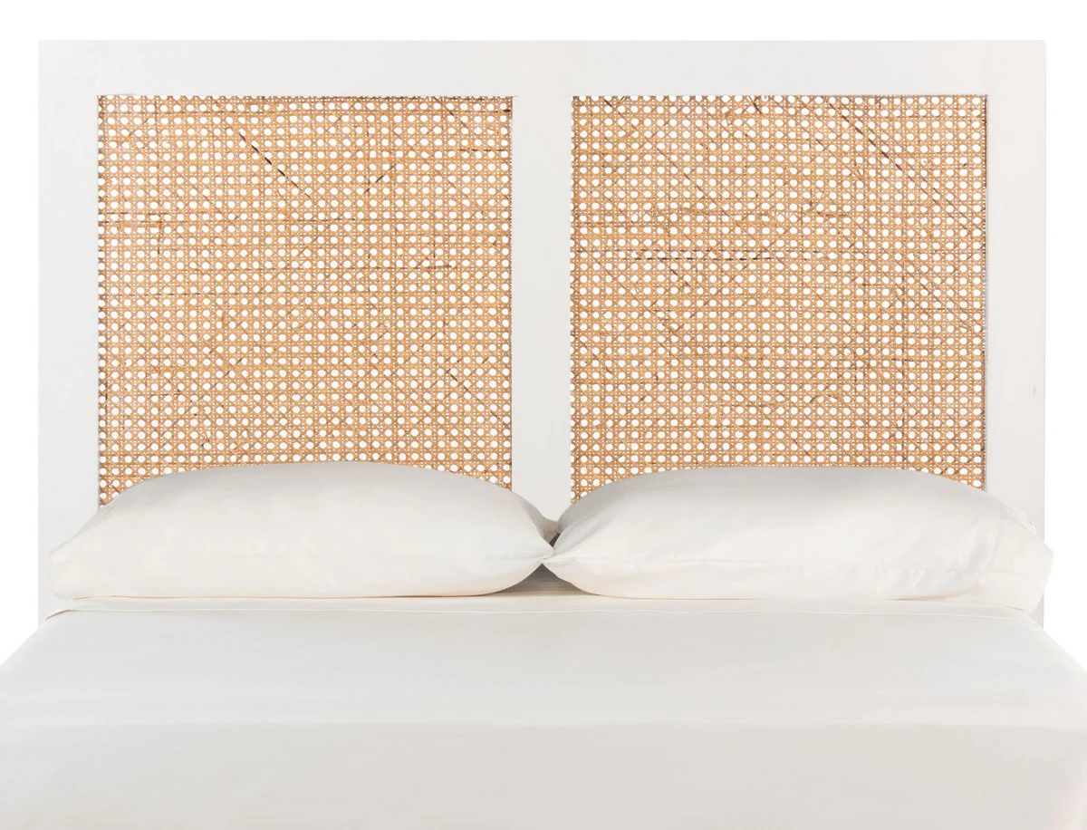 Safavieh Vienna Cane Headboard Twin Size - White - Image 2