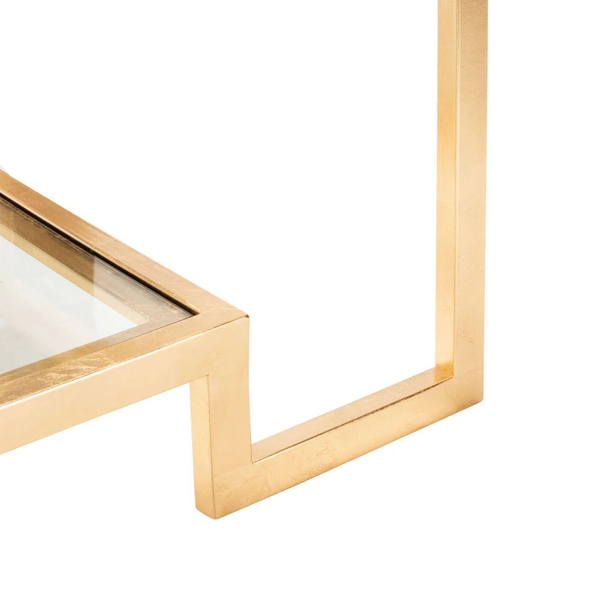 Safavieh Vivian Gold Leaf Coffee Table - Gold - Image 5