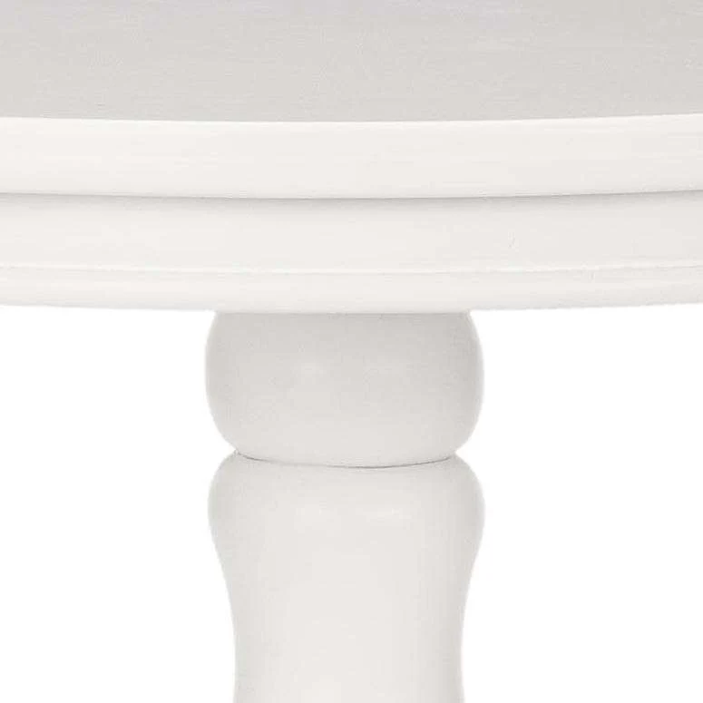 Safavieh Vivienne Round Top Side Table - White - Image 2