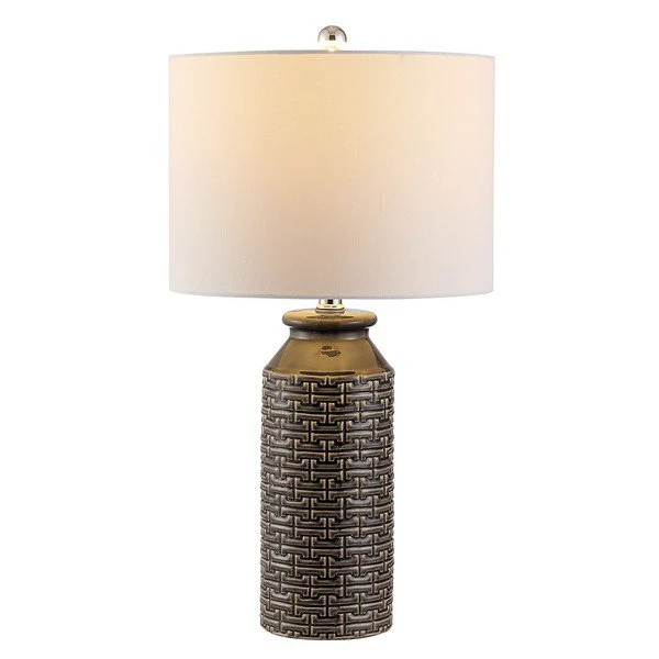 Safavieh Waldina Ceramic Table Lamp - Grey - Image 2