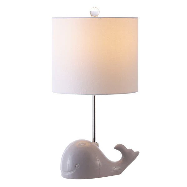 Safavieh Walter Whale Lamp - Grey - Image 2