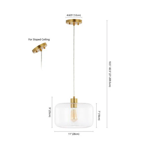 Safavieh Warden Pendant - Oil Rubbed Bronze - Image 3