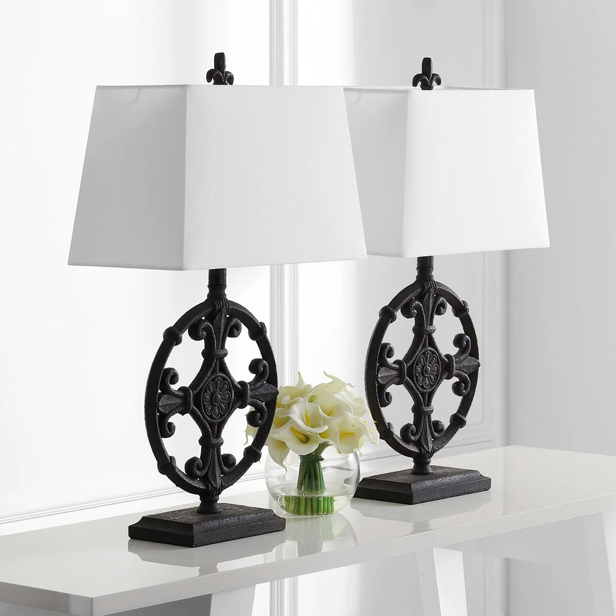 Safavieh Waylon Table Lamp Set Of 2 - Iron - Image 2
