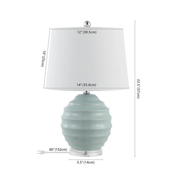 Safavieh Wembli Table Lamp Set Of 2 - Ivory - Image 3