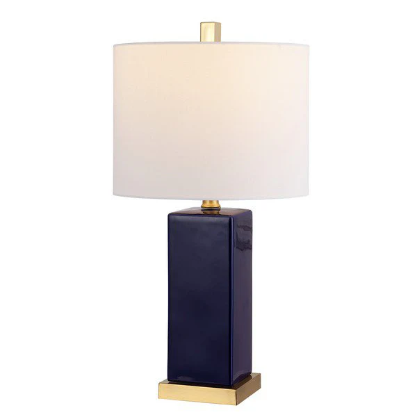 Safavieh Wendi Ceramic Table Lamp - Navy - Image 2