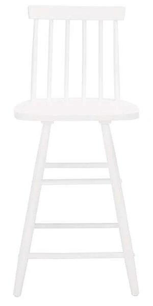 Safavieh May Wood Counter Stool - White - Image 2