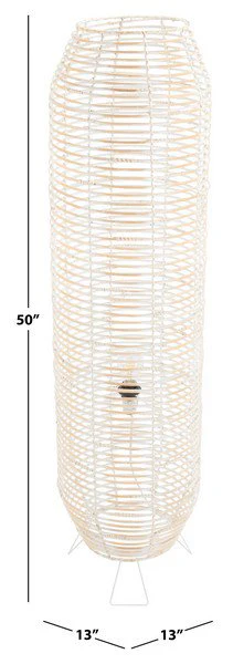 Safavieh Wilde Floor Lamp - White Washed - Image 3