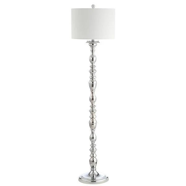 Safavieh Wilhelmina Floor Lamp - Chrome - Image 2