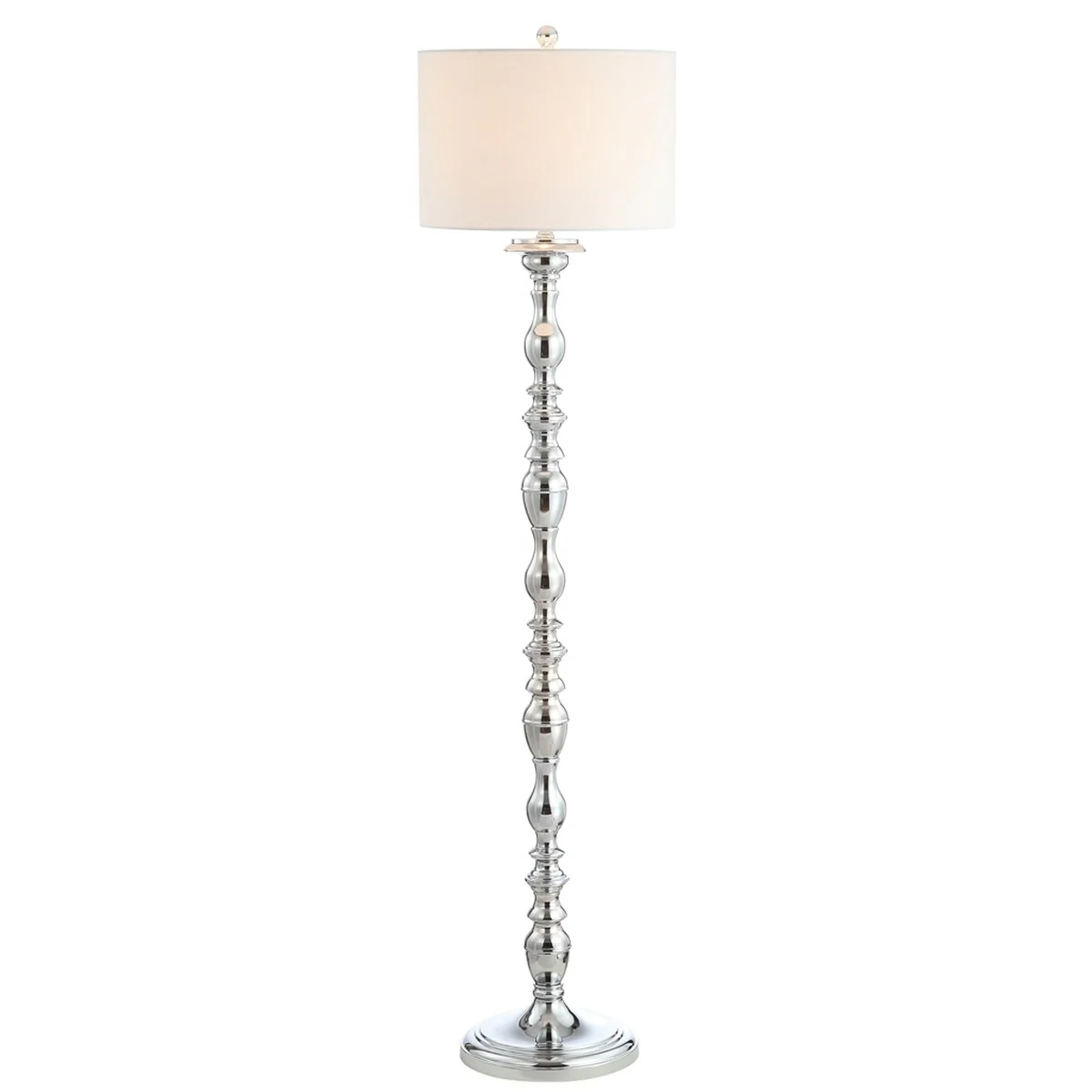 Safavieh Wilhelmina Floor Lamp - Chrome - Image 3