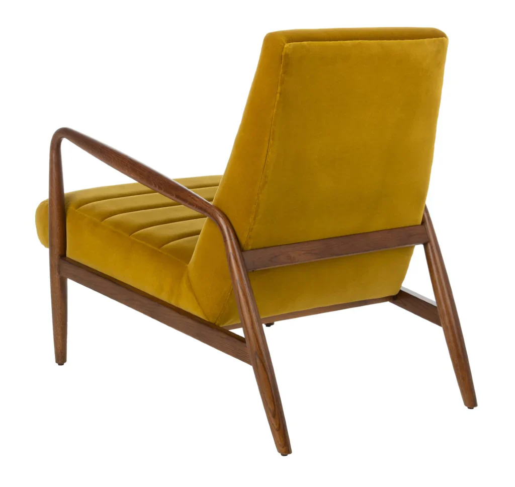 Safavieh Willow Channel Arm Chair - Gold - Image 4