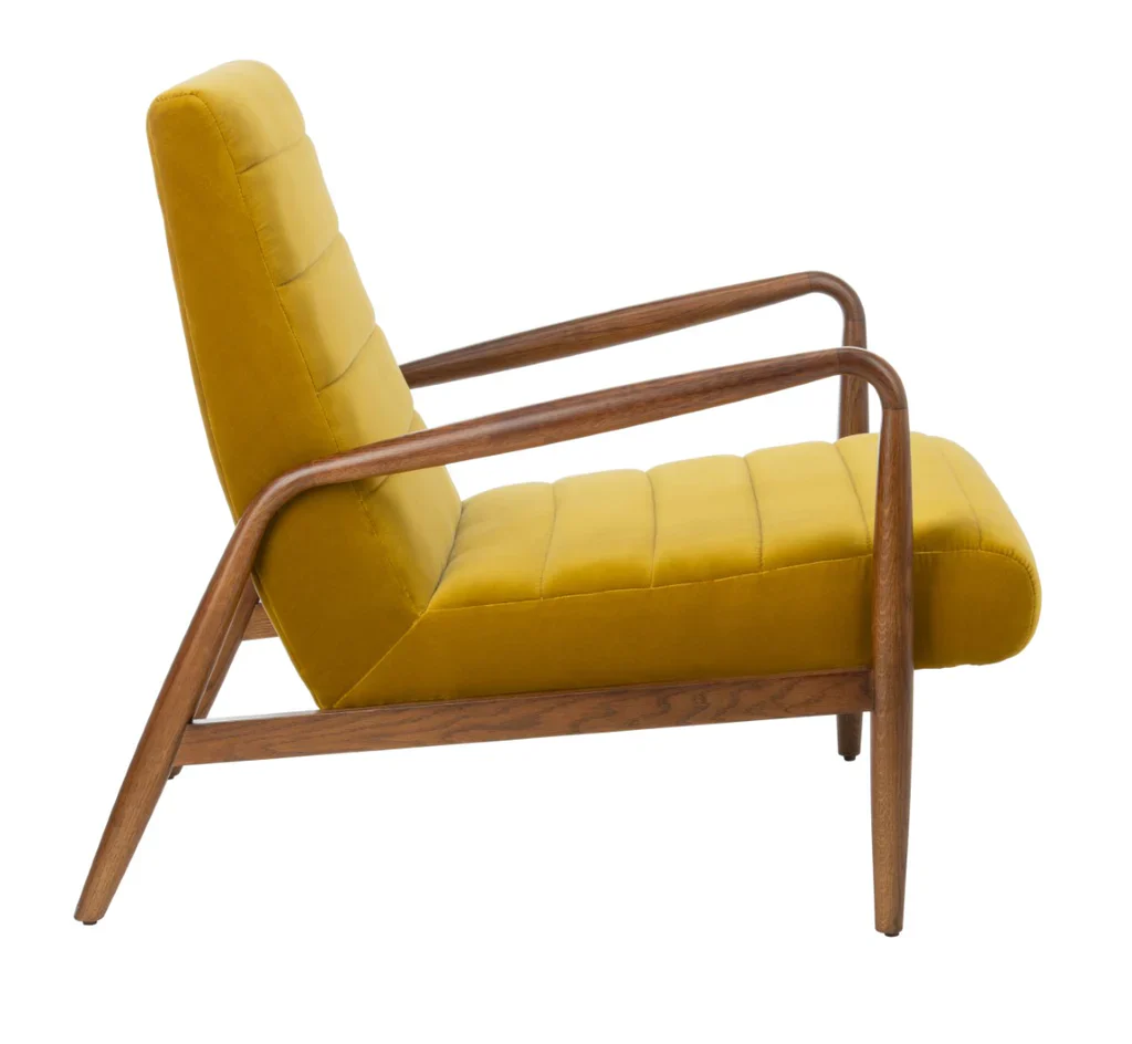 Safavieh Willow Channel Arm Chair - Gold - Image 6