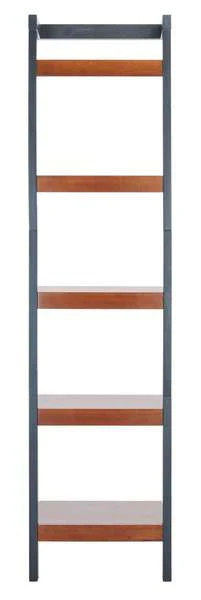 Safavieh Yassi 5 Tier Leaning Etagere - Honey Brown - Image 2