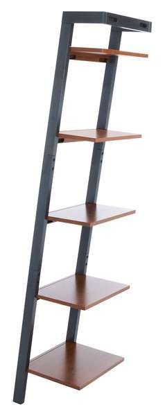 Safavieh Yassi 5 Tier Leaning Etagere - Honey Brown - Image 3