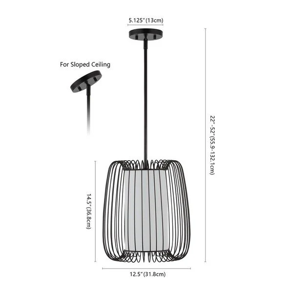 Safavieh Yumi Pendant - Oil Rubbed Bronze - Image 3