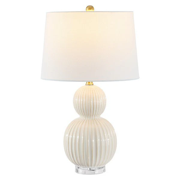 Safavieh Zarren, 25 Inch, Ivory, Ceramic Table Lamp - Ivory - Image 2