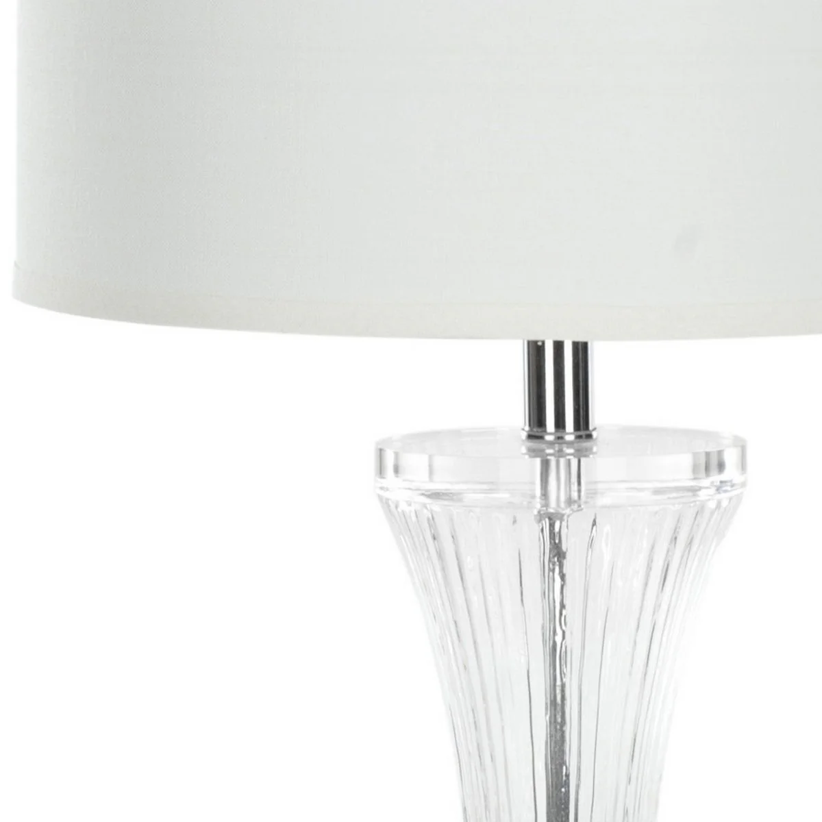 Safavieh Zelda 25-Inch H Glass Table Lamp Set Of 2 - Clear - Image 3