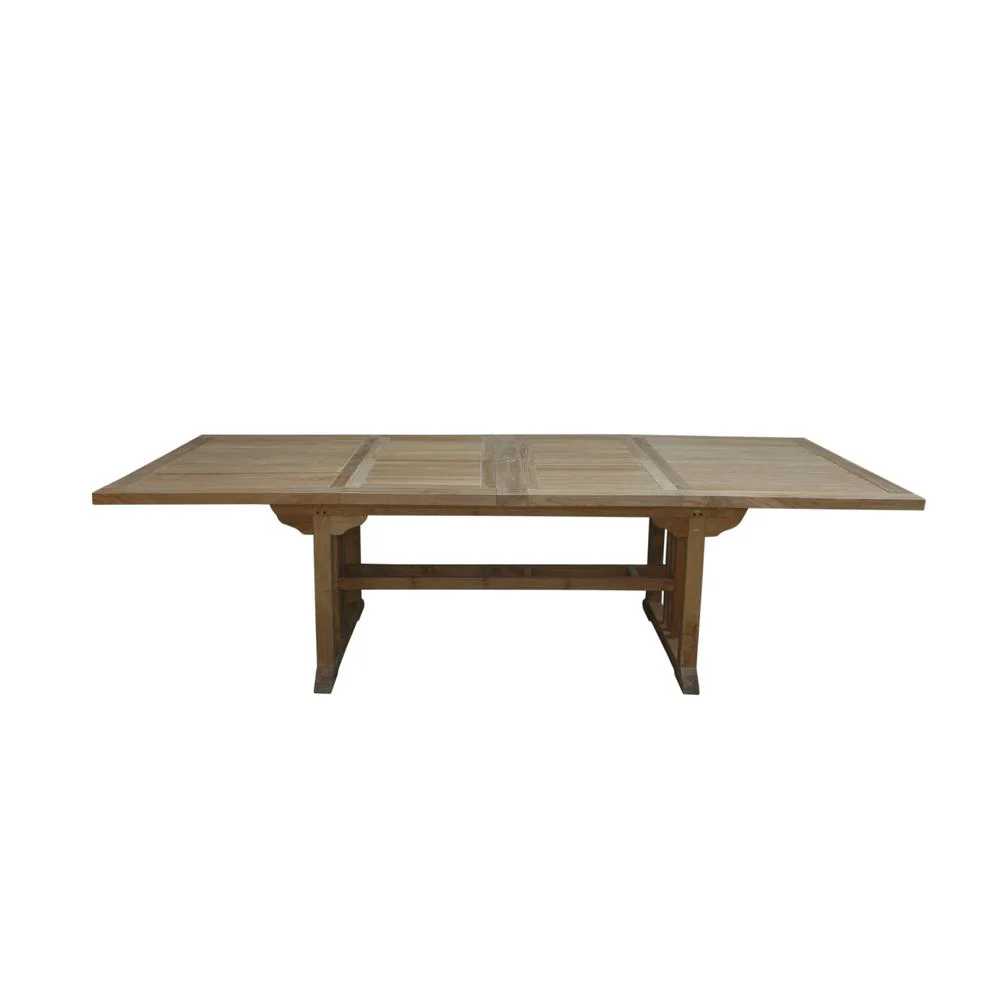 Sahara 106" Rectangular Double Ext. Table By Anderson Teak - Image 3