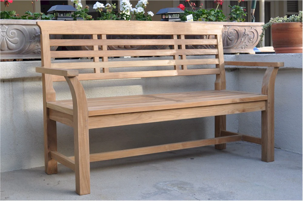 Sakura 2-Seater Bench By Anderson Teak - Image 4