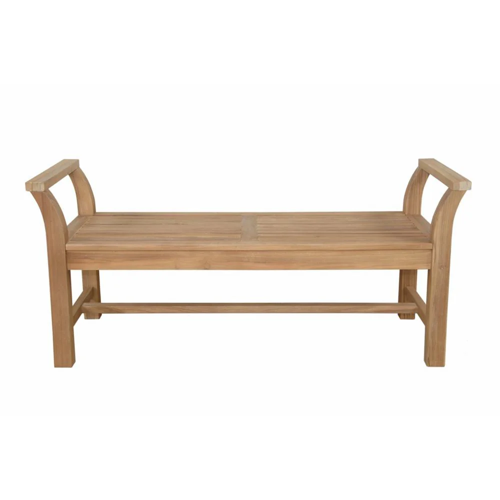 Sakura Backless Bench  By Anderson Teak - Image 2