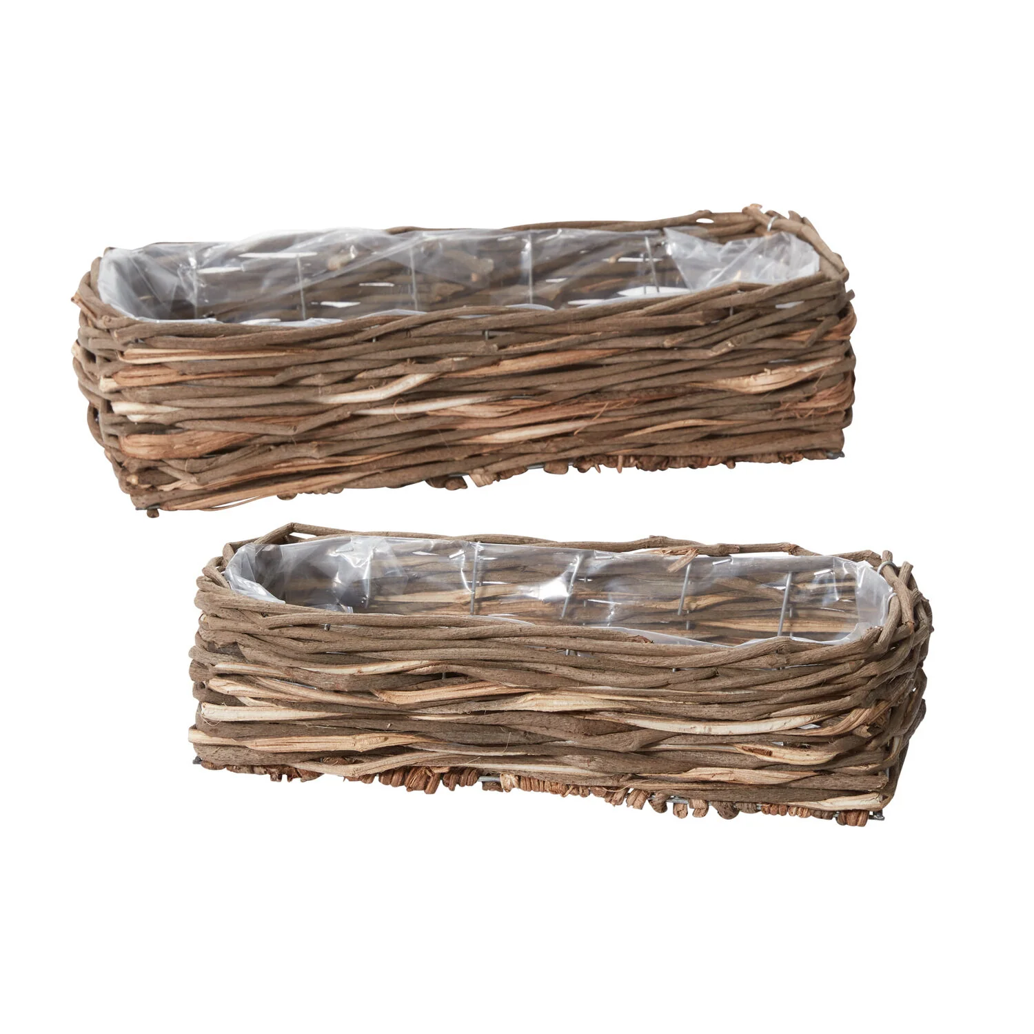 Salla Basket 20"x 7.75"x 4.75" By Accent Decor - Image 2