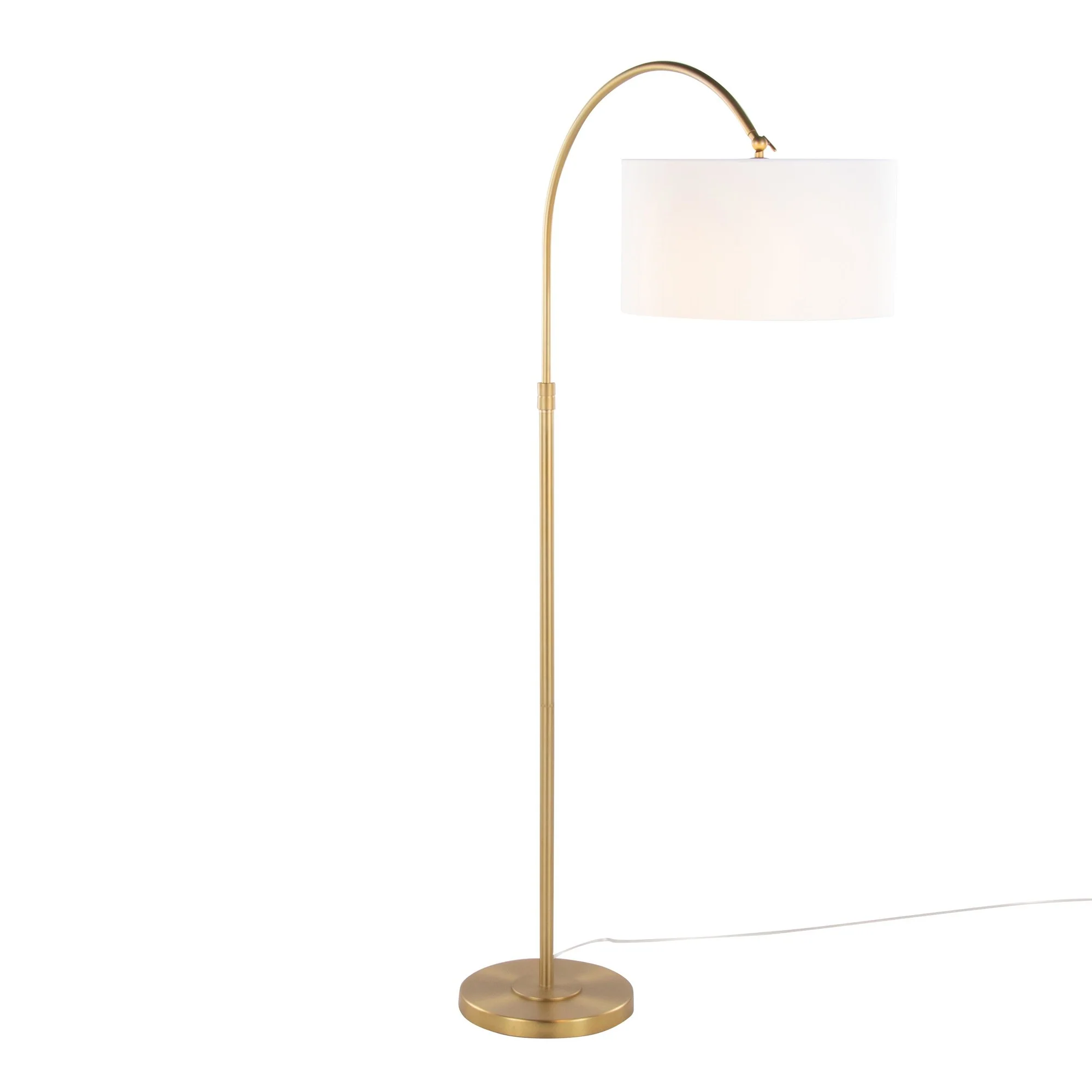 Salon Reader 63" Metal Floor Lamp By LumiSource - GFS64-SLNRDR AUW - Image 2