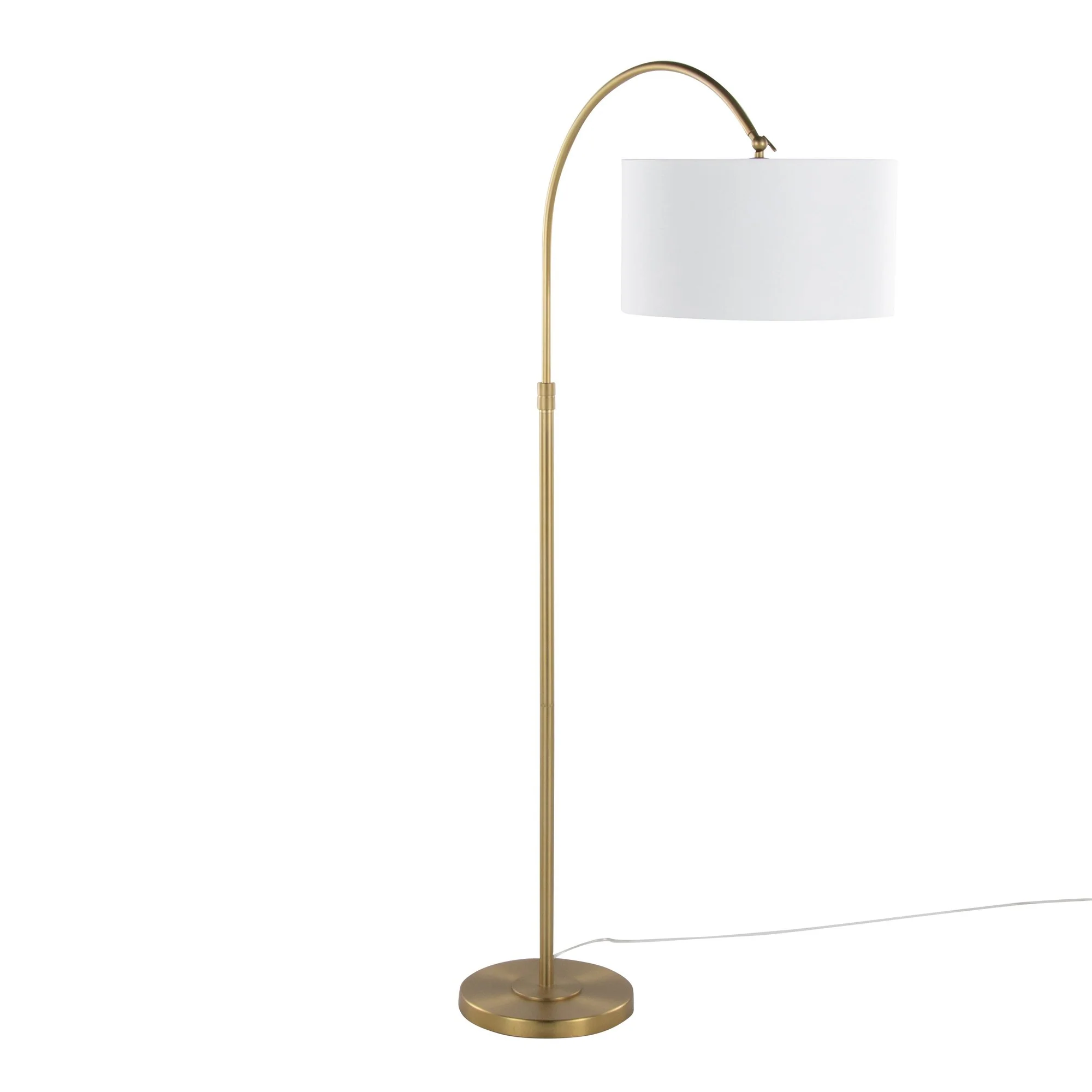 Salon Reader 63" Metal Floor Lamp By LumiSource - GFS64-SLNRDR AUW - Image 3