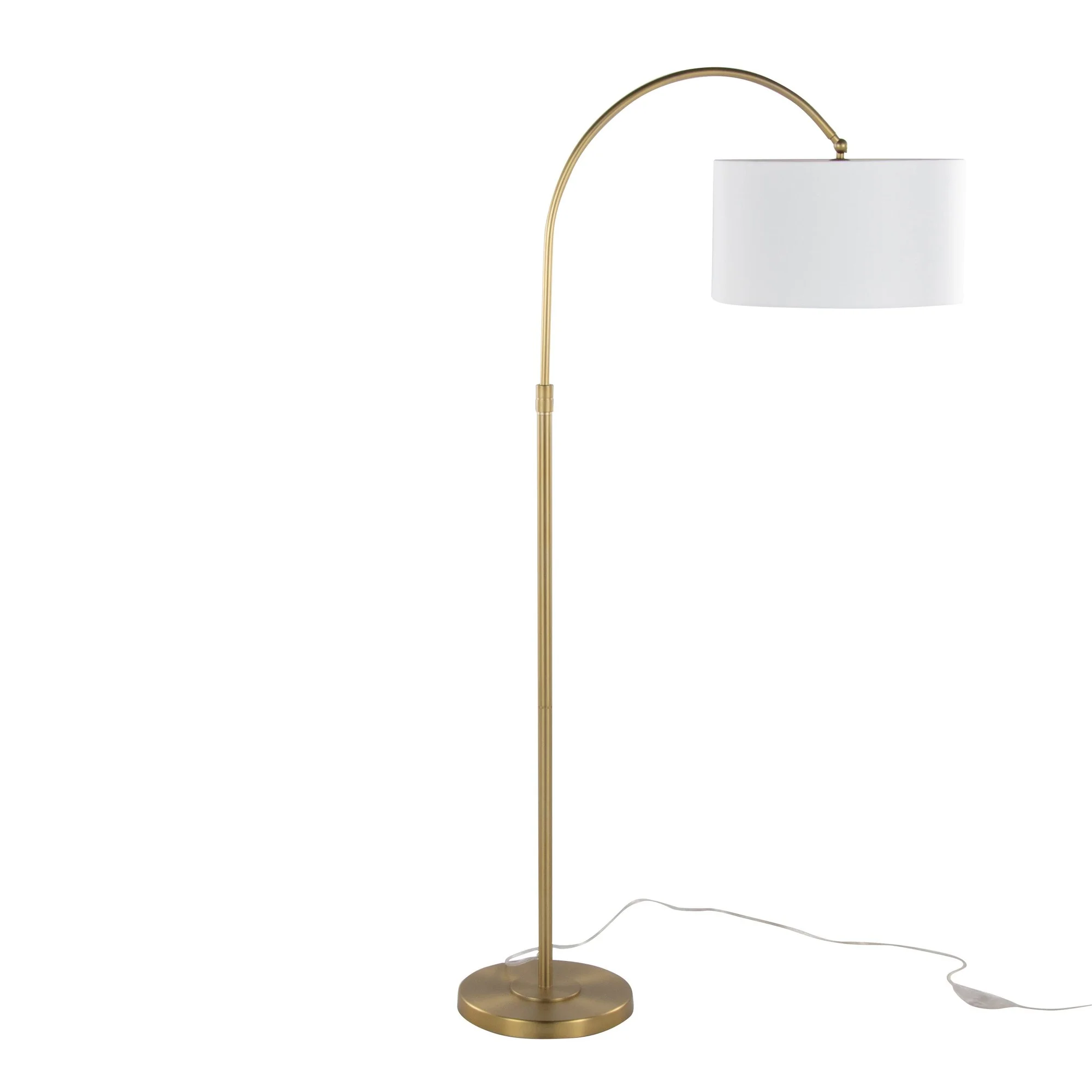 Salon Reader 63" Metal Floor Lamp By LumiSource - GFS64-SLNRDR AUW - Image 4
