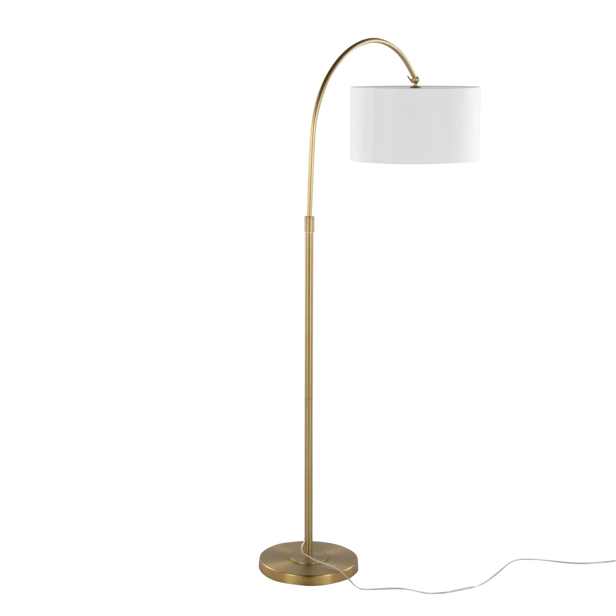 Salon Reader 63" Metal Floor Lamp By LumiSource - GFS64-SLNRDR AUW - Image 5