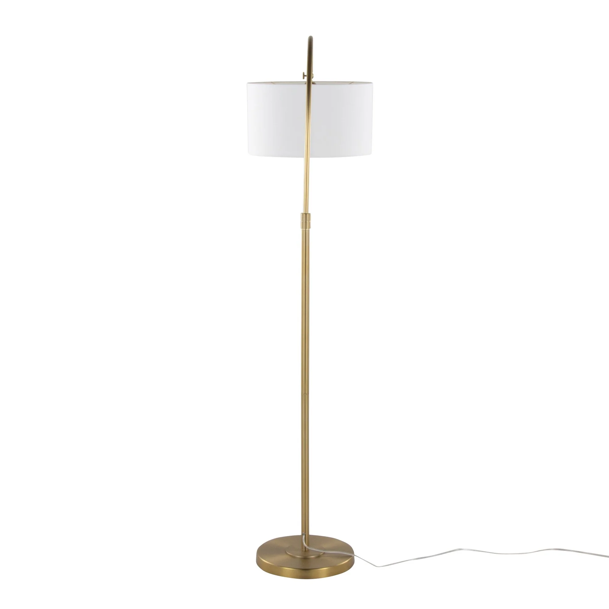 Salon Reader 63" Metal Floor Lamp By LumiSource - GFS64-SLNRDR AUW - Image 8