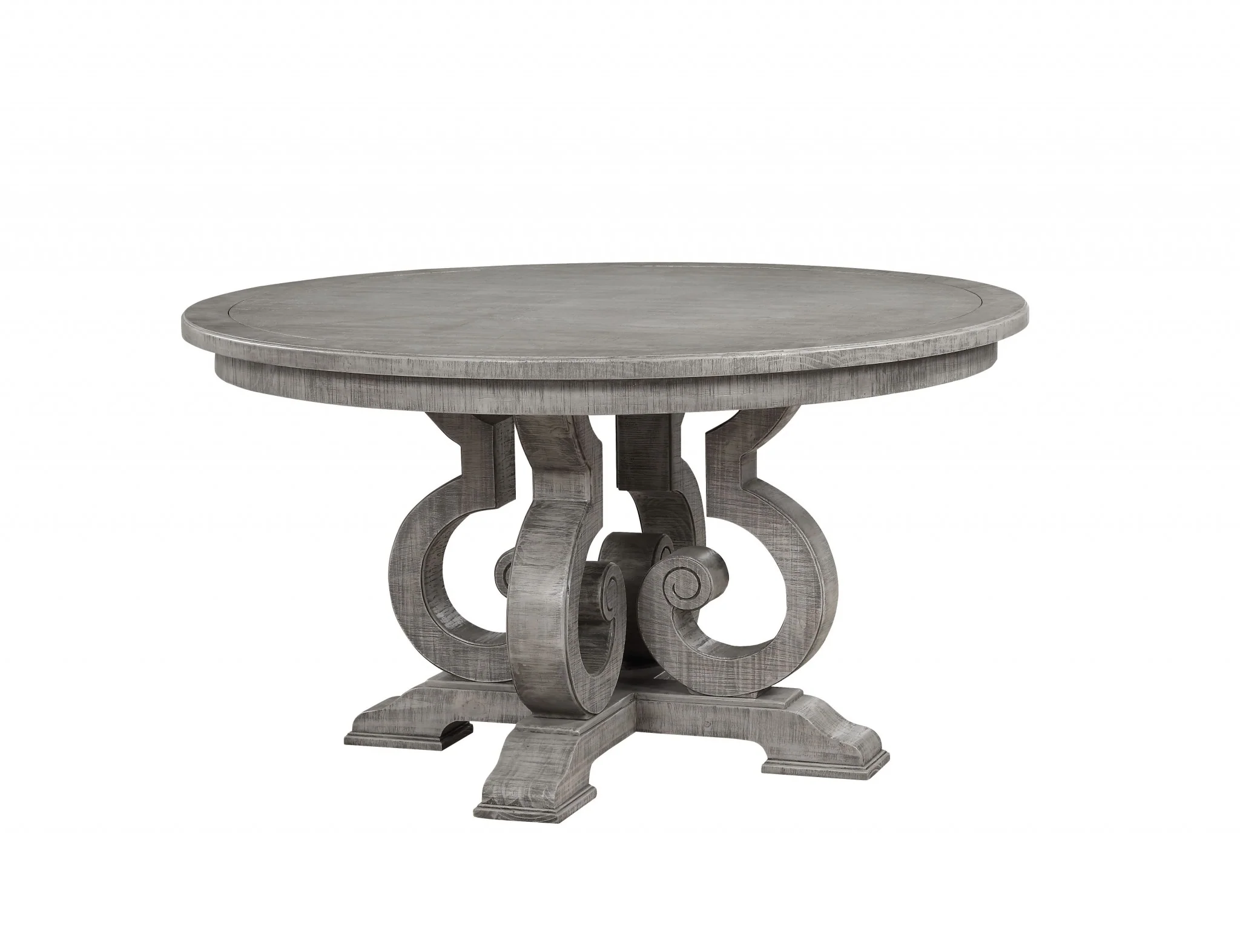 Salvaged Natural Wood Polyresin Dining Table By Homeroots - 347369 - Image 2