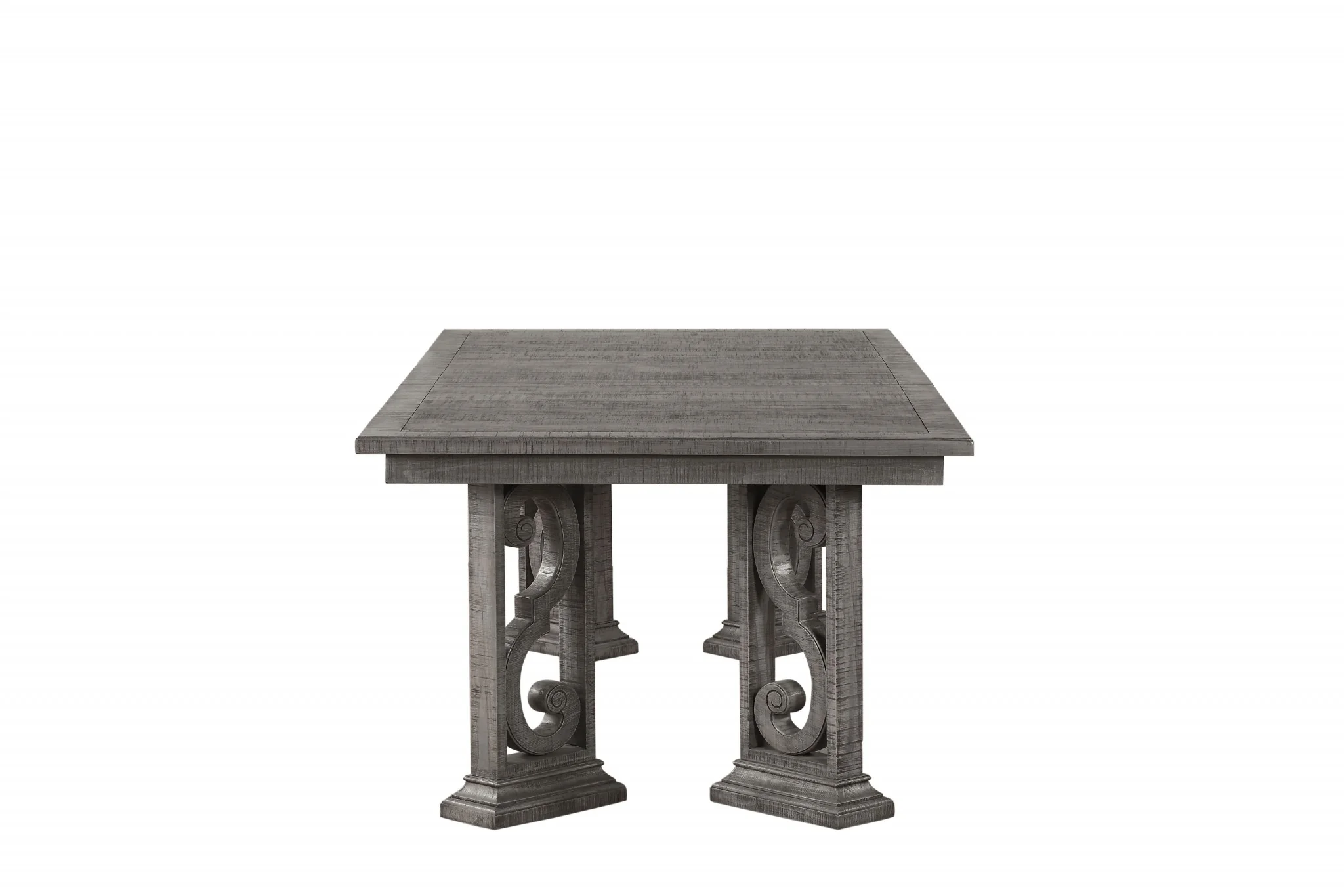 Salvaged Natural Wood Polyresin Dining Table By Homeroots - 347370 - Image 3