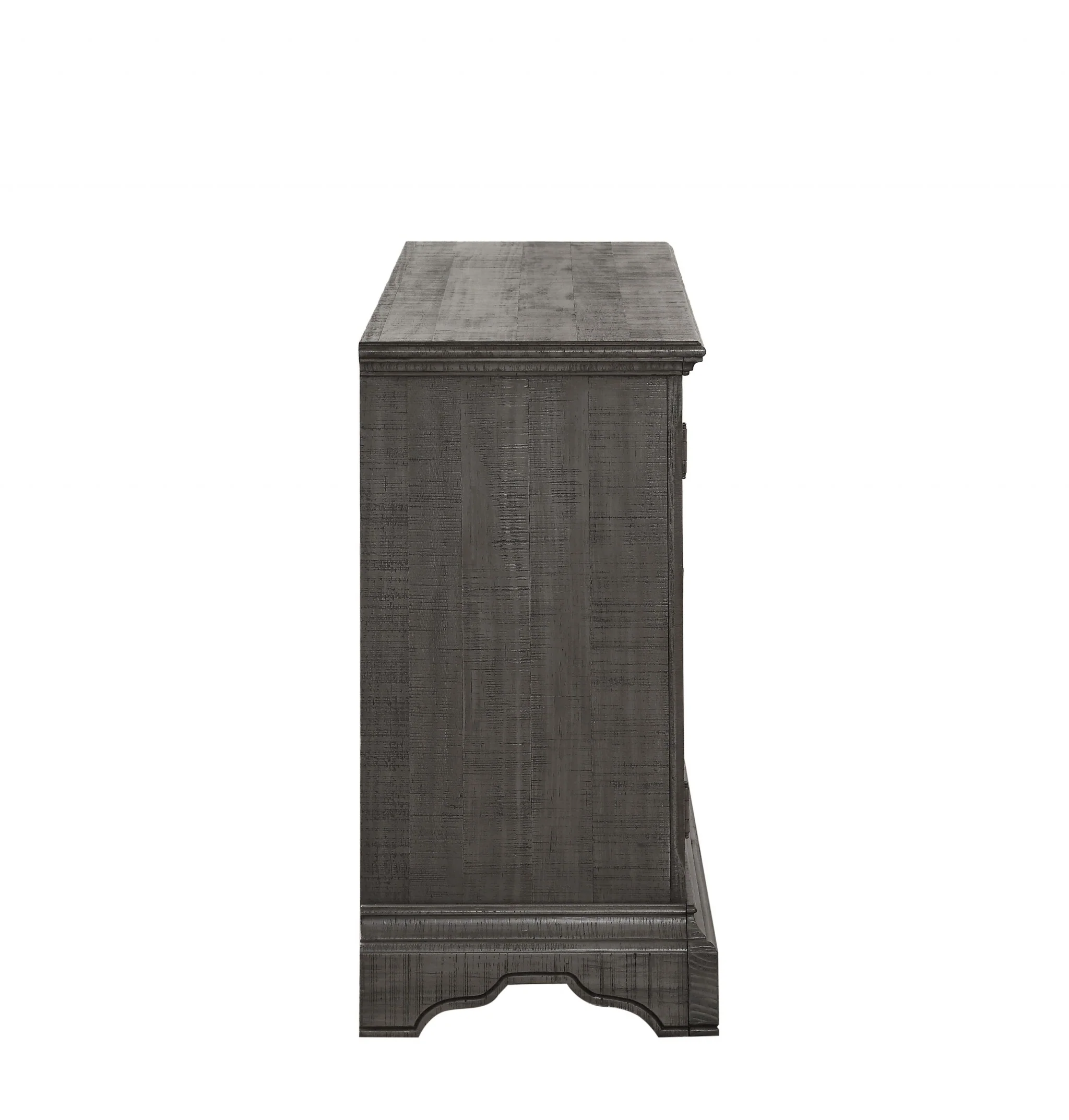 Salvaged Natural Wood Server By Homeroots - Image 3
