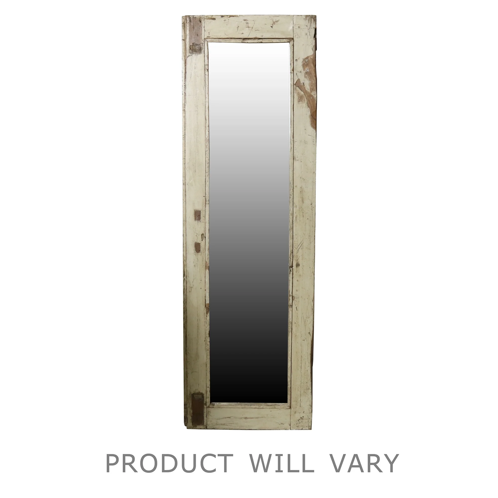 Salvaged Wood Shutter Mirror - Tall By HomArt - Image 3