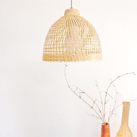 Sama - Bamboo Pendant Light Shade By Thaihome - Image 2