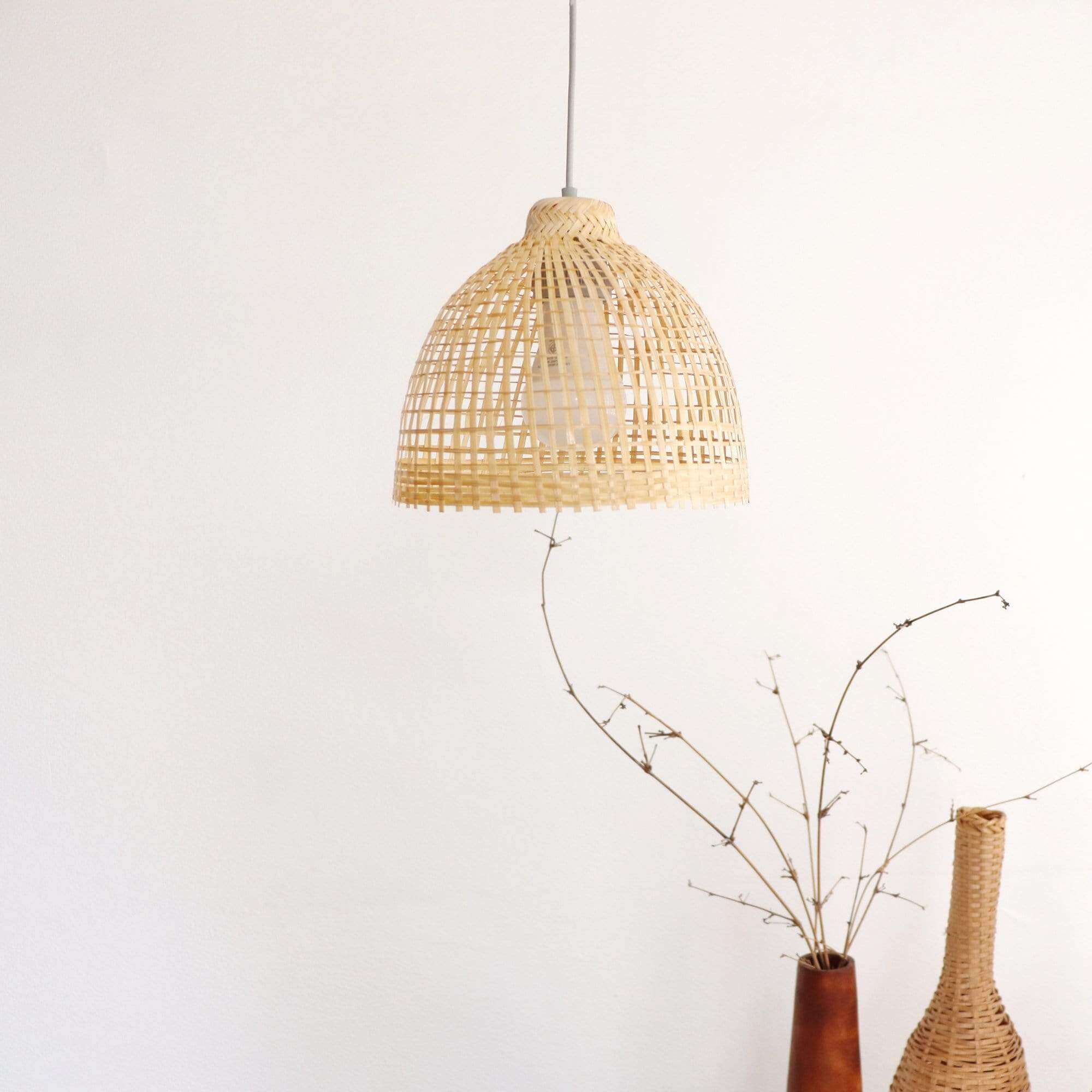 Sama - Bamboo Pendant Light Shade By Thaihome - Image 4