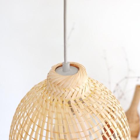 Sama - Bamboo Pendant Light Shade By Thaihome - Image 7