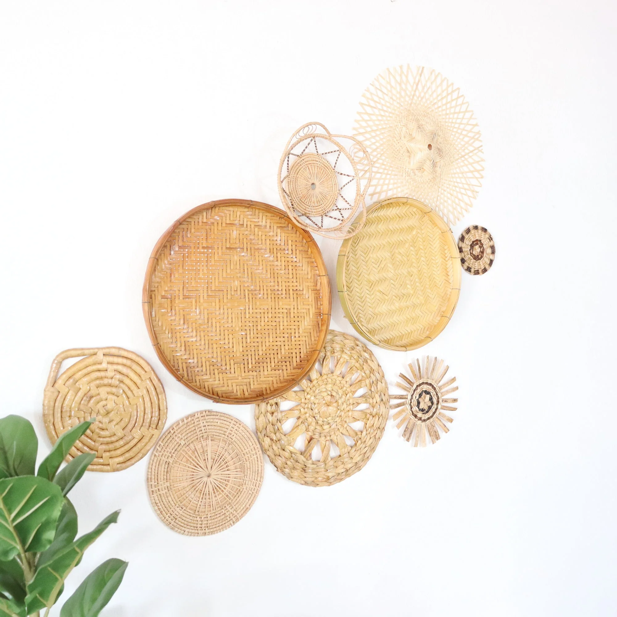 San Suay -  Wall Hanging Decor (Set Of 9) By Thaihome - Image 4