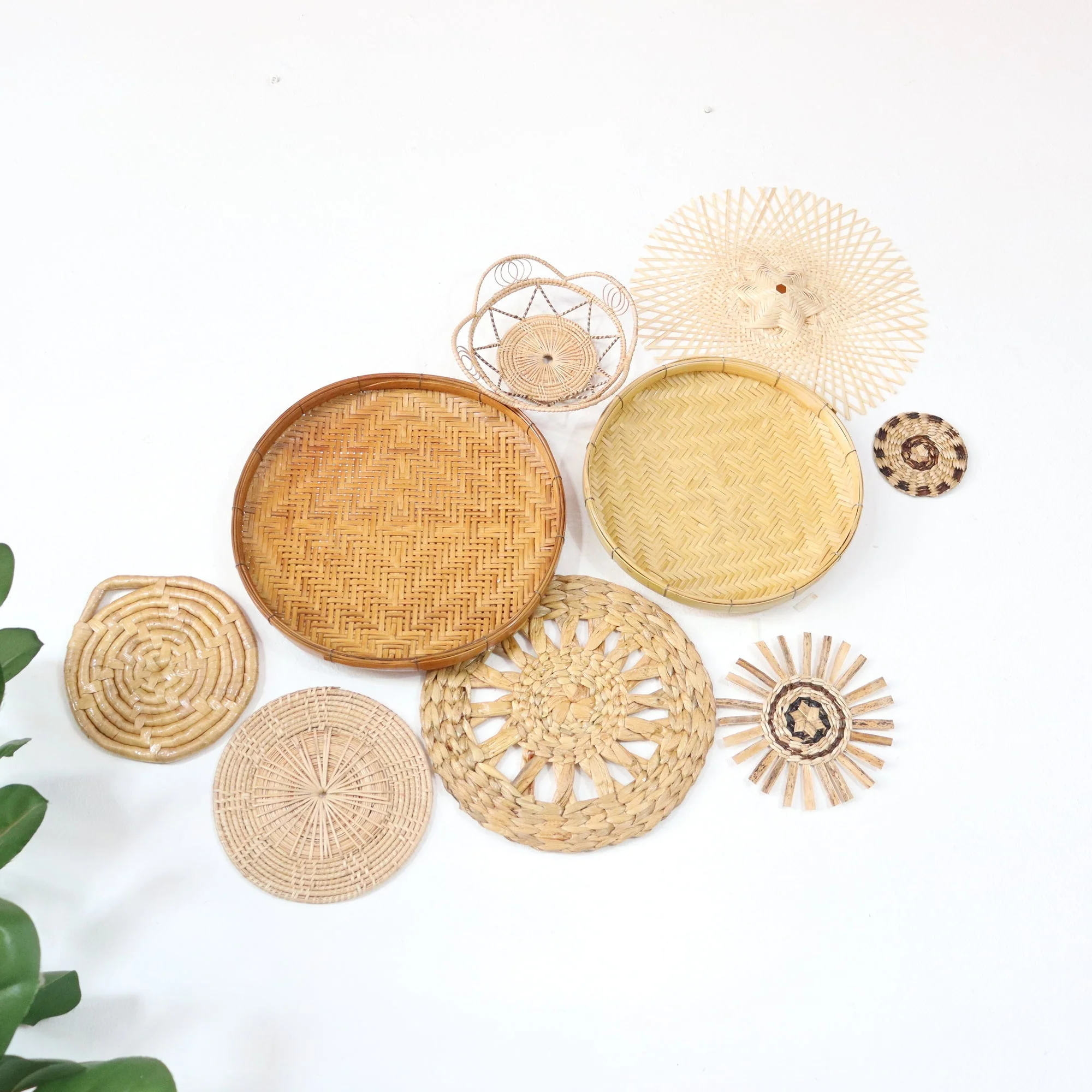 San Suay -  Wall Hanging Decor (Set Of 9) By Thaihome - Image 5