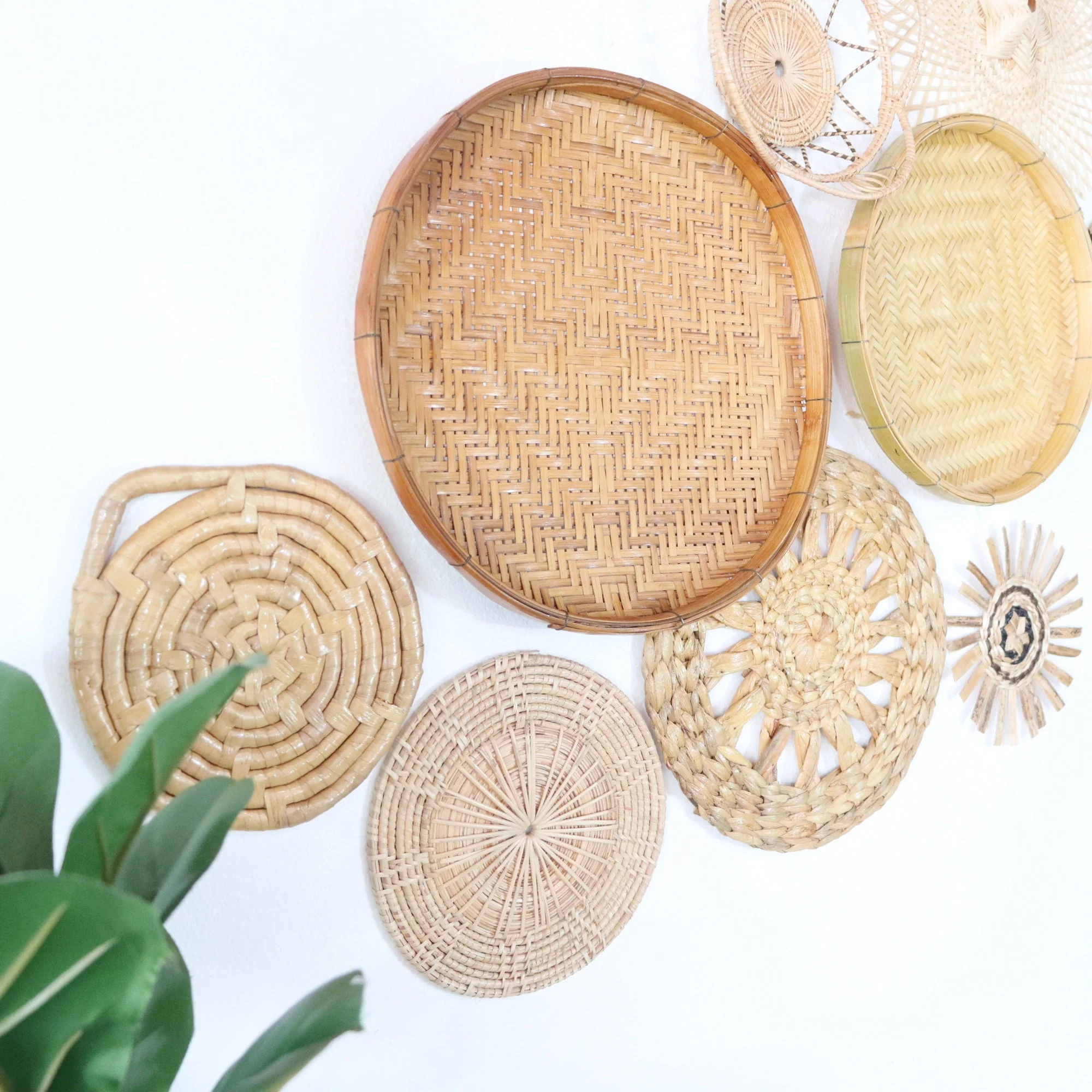 San Suay -  Wall Hanging Decor (Set Of 9) By Thaihome - Image 7