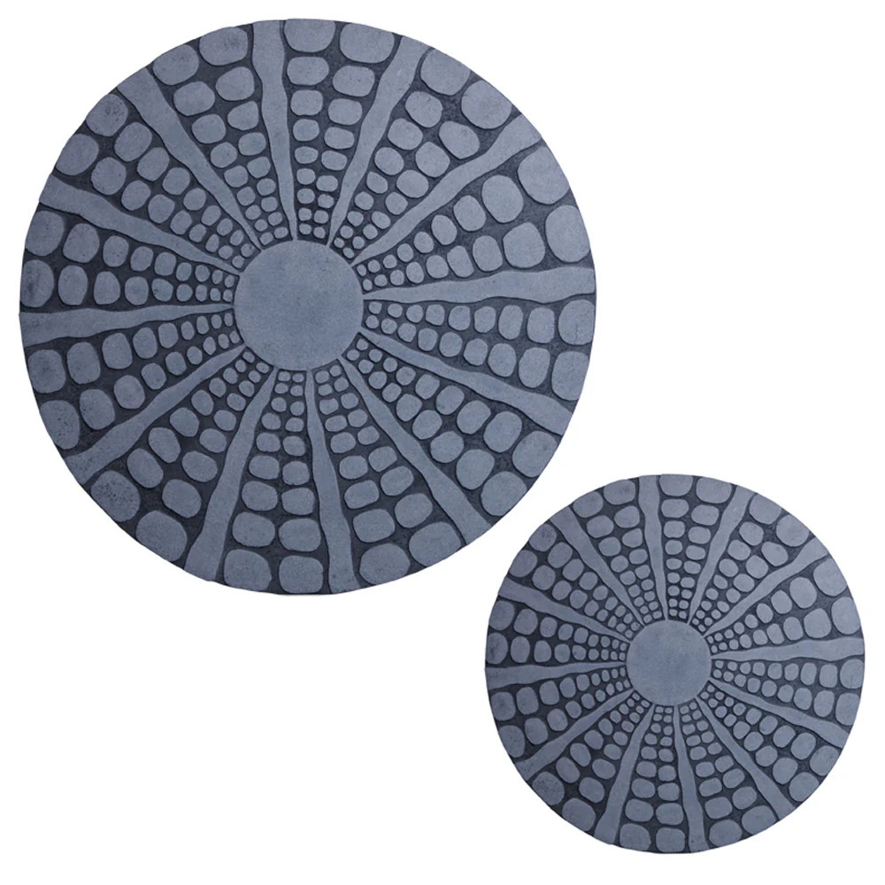 Sandstone, Fine Polished, Round with Stardust Pebble Finish - Wall Decor By Homeroots - Image 2