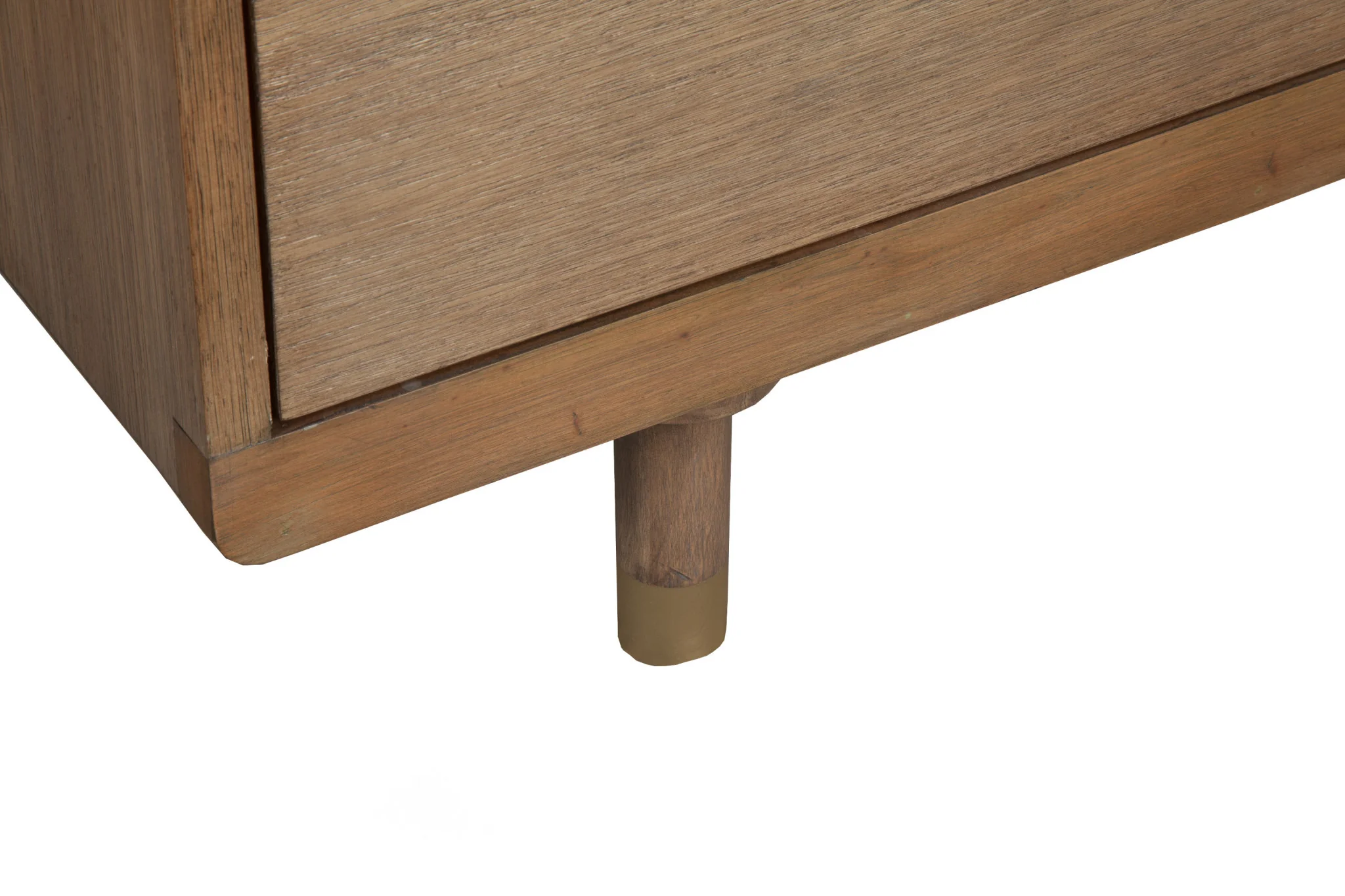 Sandy Brown Solid Wood Six Drawer Double Dresser By Homeroots - Image 3
