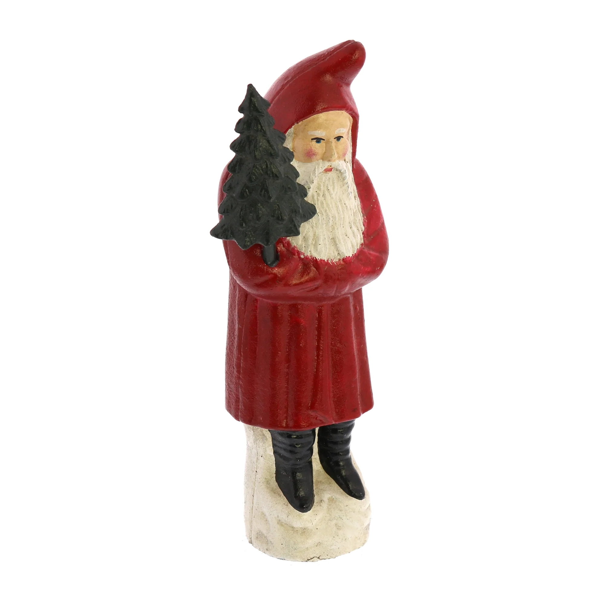 Santa with Tree, Cast Iron - Large Set Of 2 By HomArt - Image 5