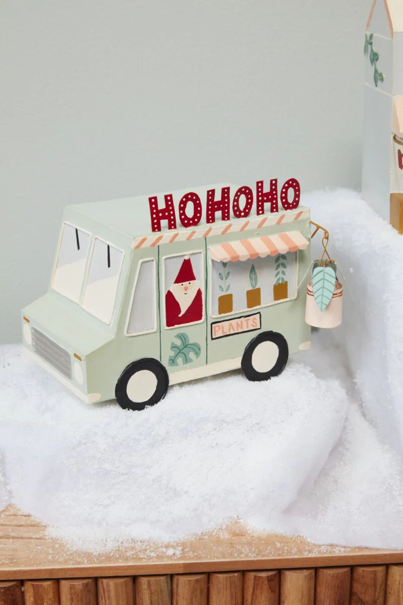 Santas Plant Village 10.5"x 8"x 12" By Accent Decor - Image 5