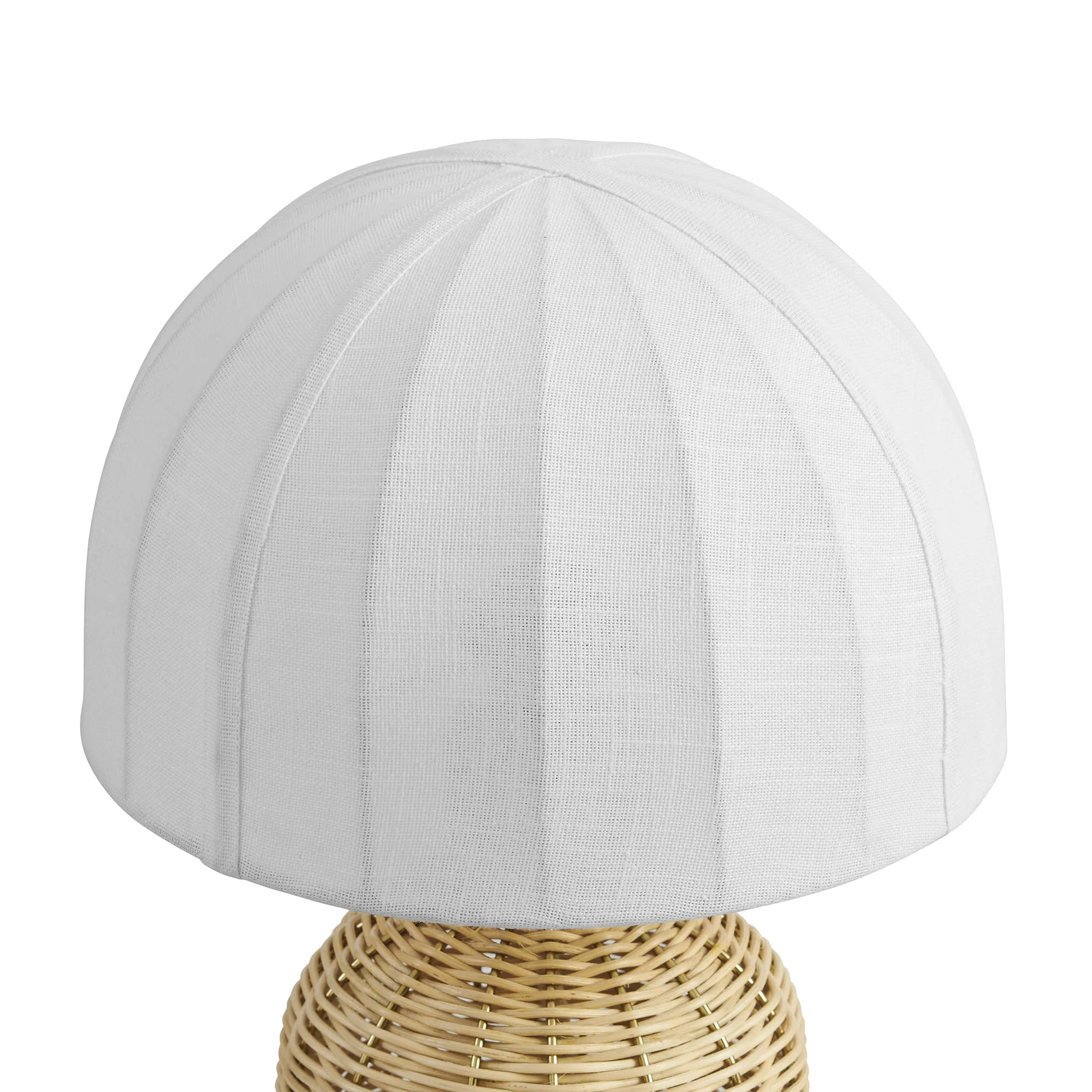 Santo Rattan Table Lamp With Dome Shade by Modway - Image 4