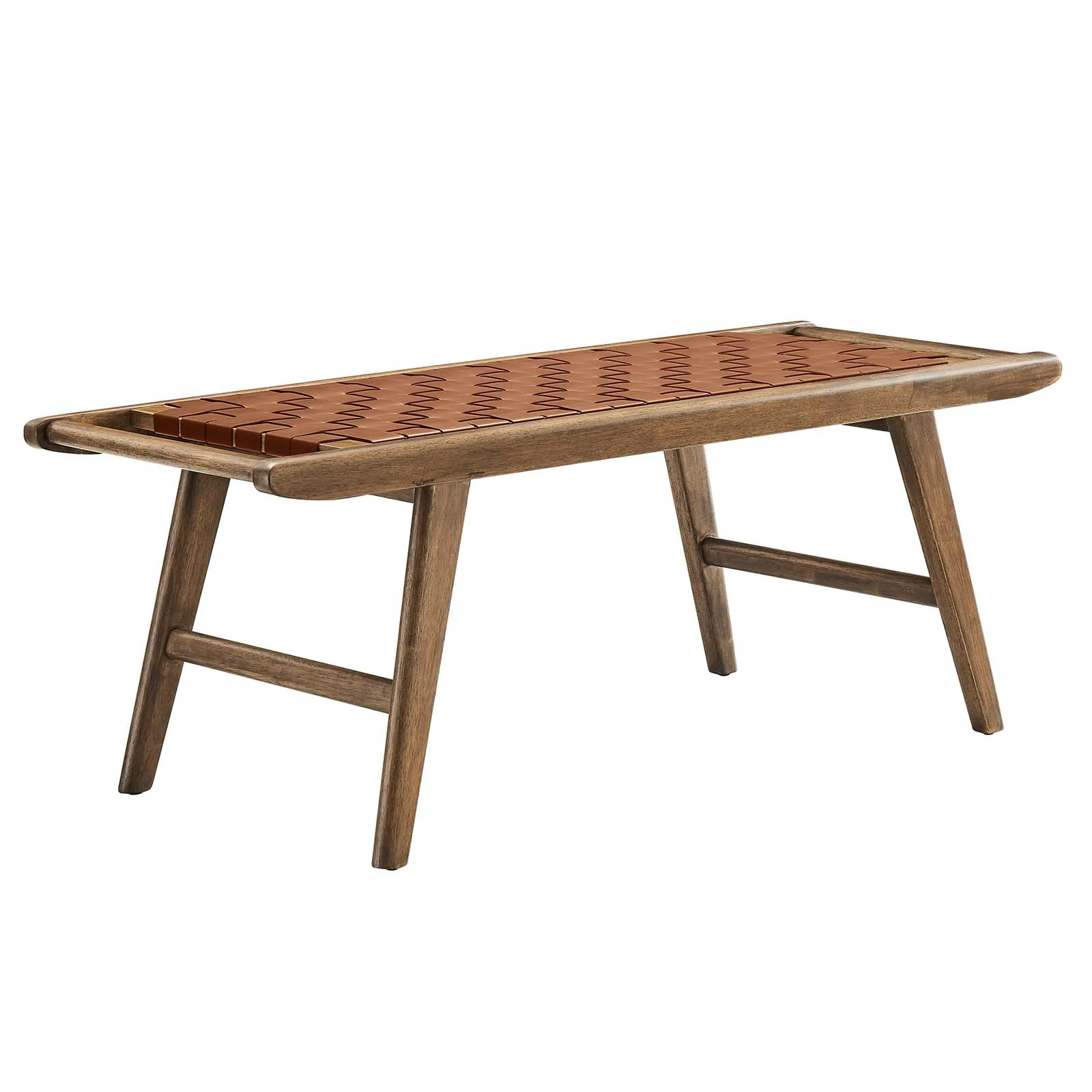 Saoirse 47" Faux Leather Wood Bench By Modway - EEI-6551 - Image 17
