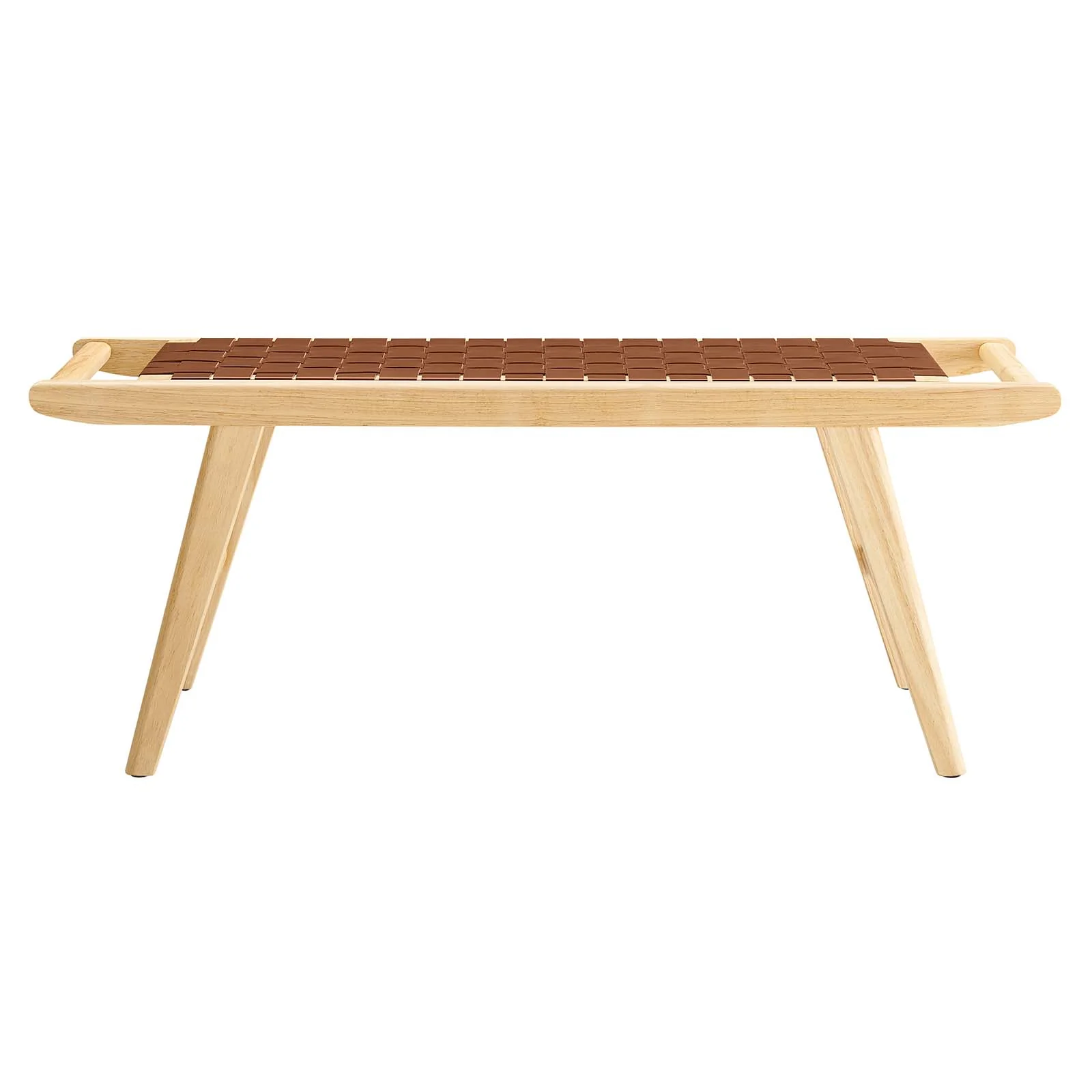 Saoirse 47" Faux Leather Wood Bench By Modway - EEI-6551 - Image 4