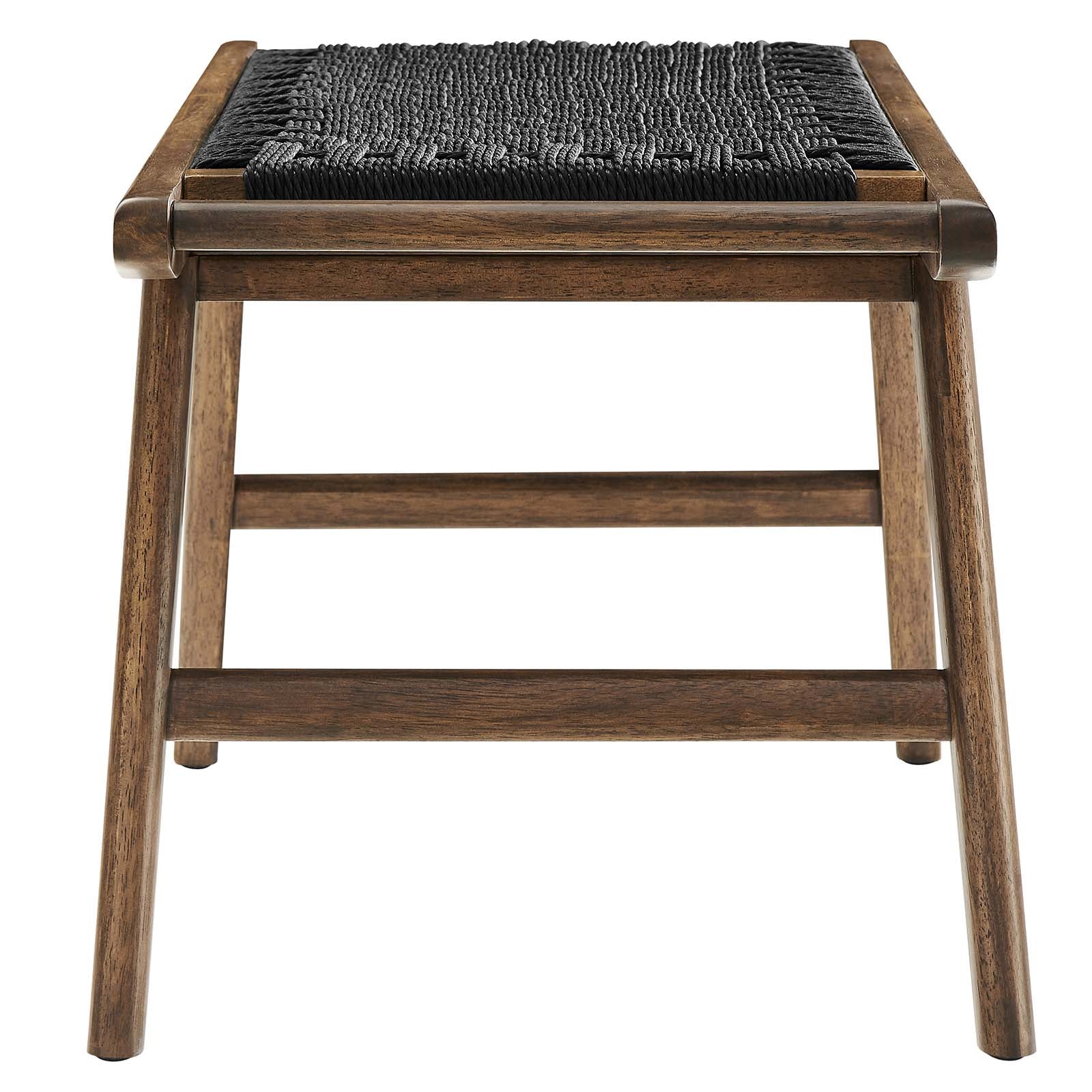 Saoirse 47" Wove Rope Wood Bench By Modway - EEI-6552 - Image 18
