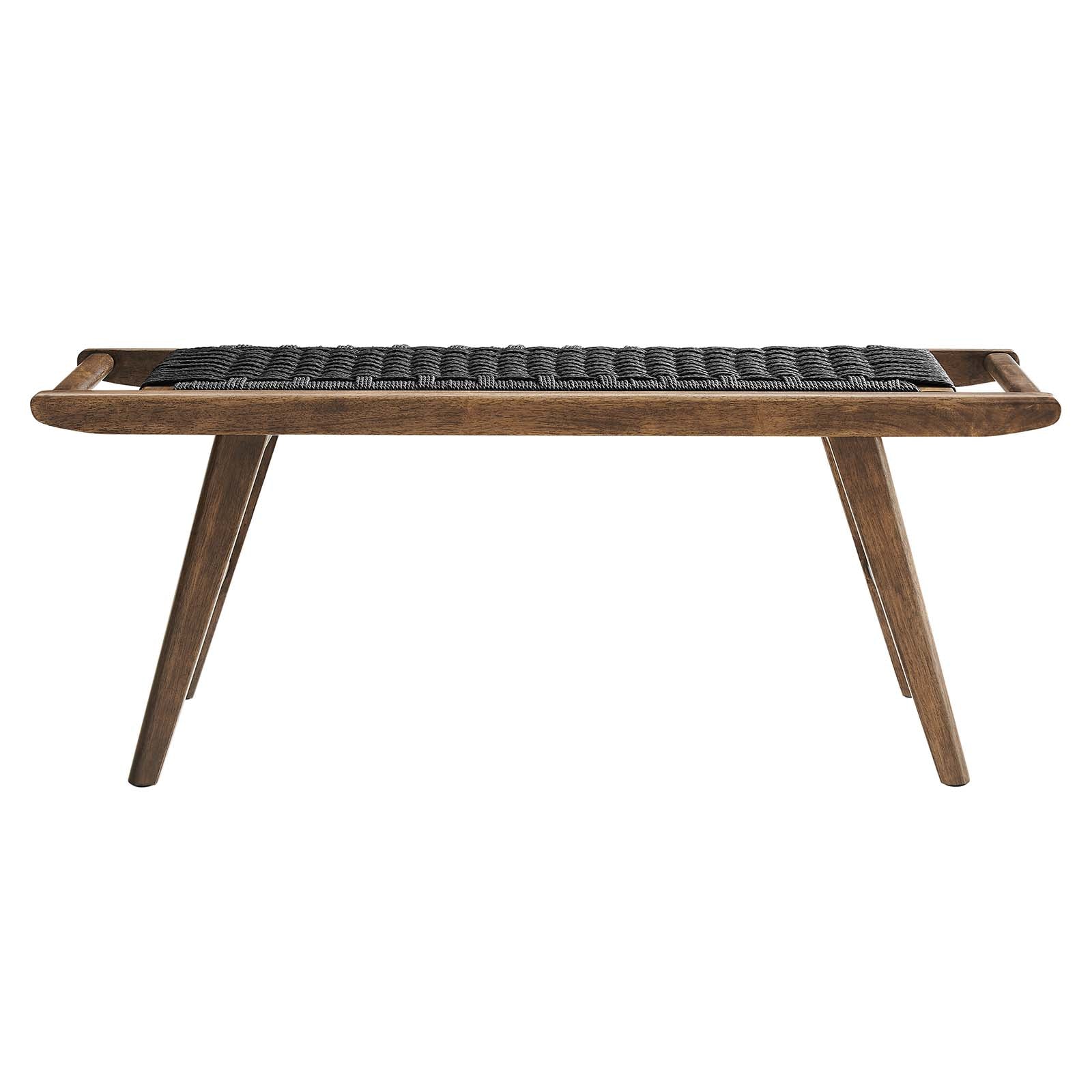Saoirse 47" Wove Rope Wood Bench By Modway - EEI-6552 - Image 19